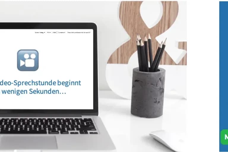 Online Video-Sprechstunde. Die sinnvolle Ergänzung von Doctena