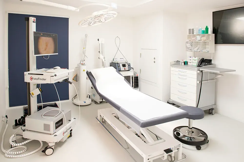 Praxis-OP für Hauttumor-Operationen in der Praxis
