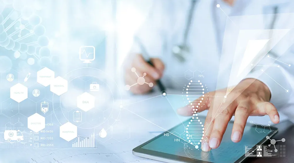 Effizientere Praxisadministration und weniger Papier in Ihrer Praxis – mit BlueConnect